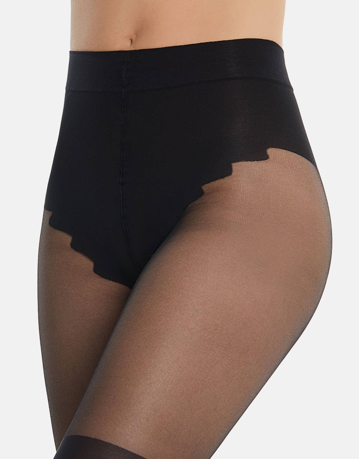 Strumpbyxor med stay-up-look - 20/60 denier